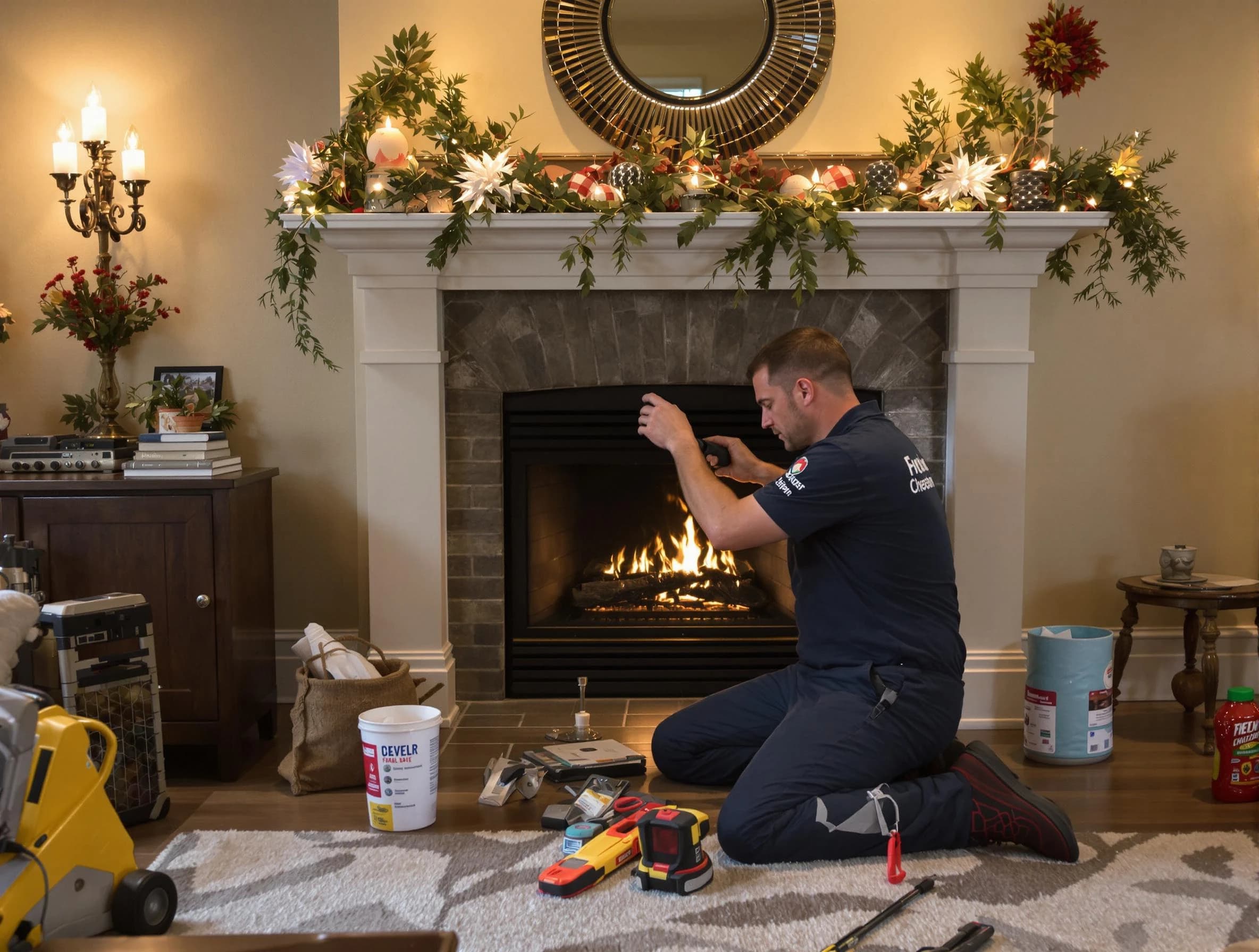 Johnston Chimney Sweep offering fireplace maintenance services in Johnston, RI