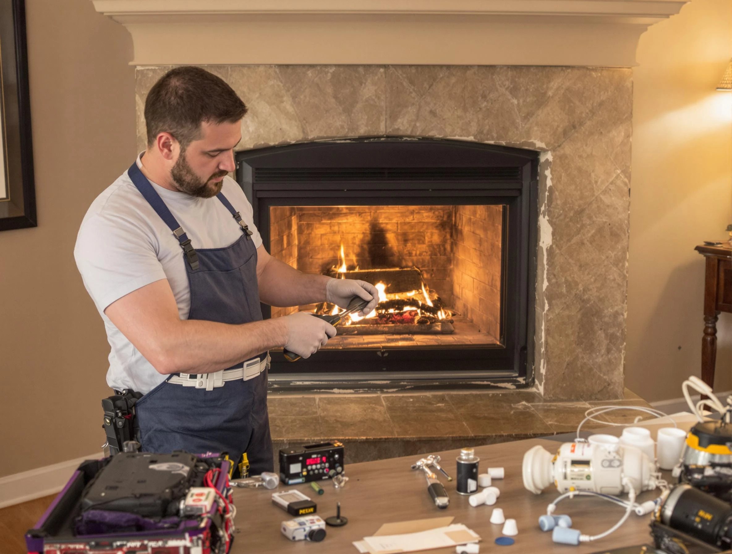Fireplace Repair in Johnston